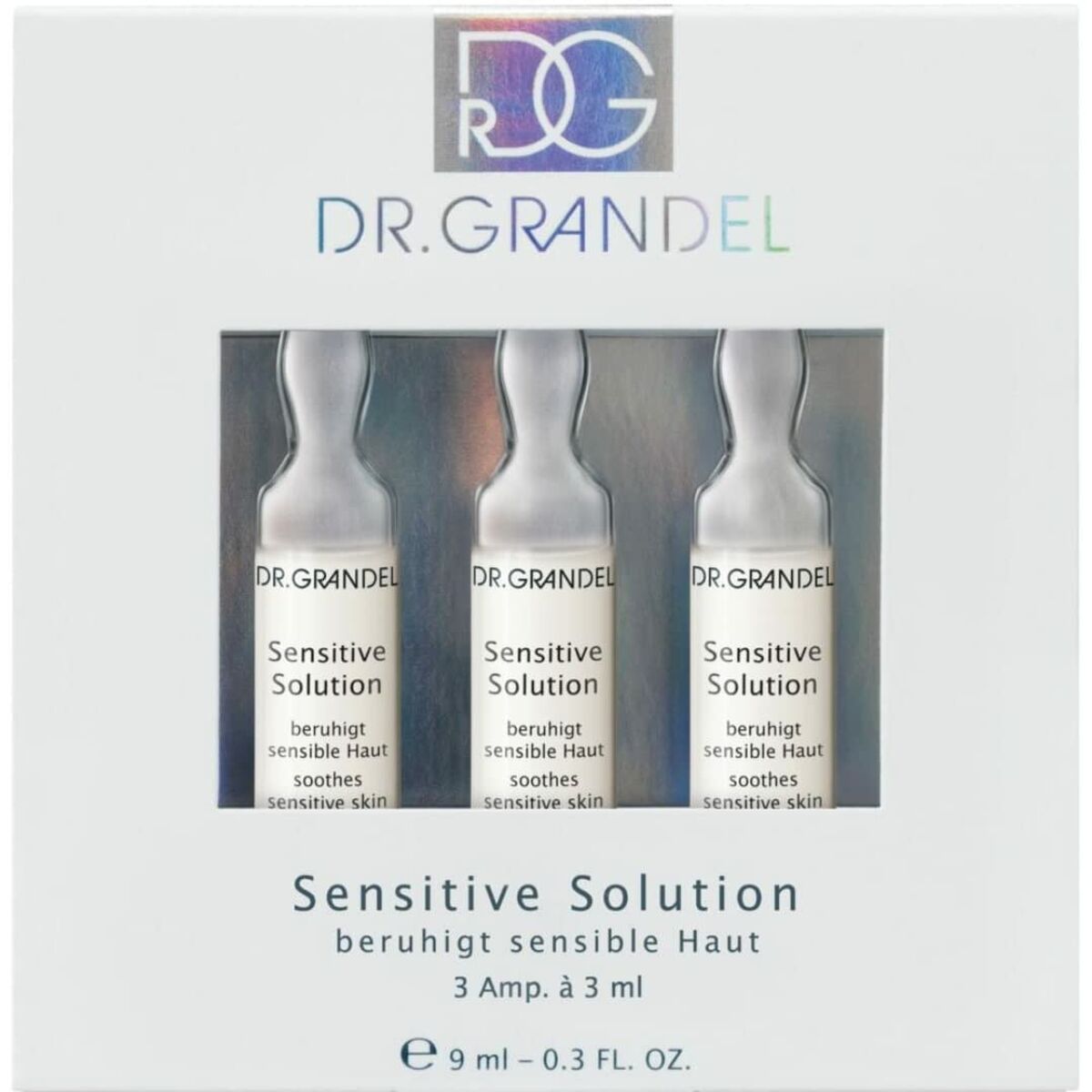 Ampulas Dr. Grandel Sensitive Solution 3 x 3 ml